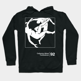 Catherine Wheel / Minimal Style Graphic Artwork Hoodie